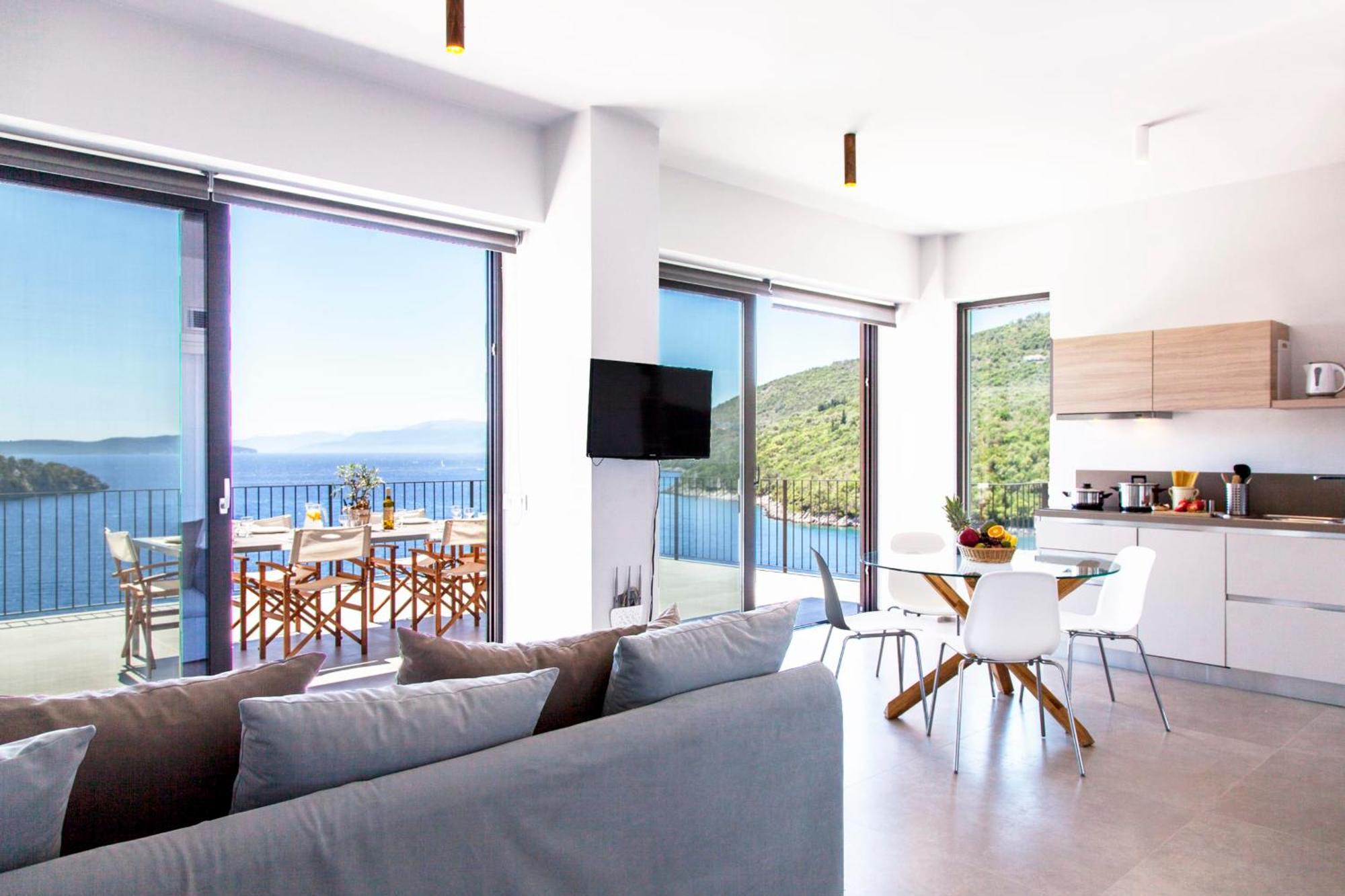 Villa Kalamos - Modern Villa In Sivota Bay With Direct Access To Sea Dış mekan fotoğraf